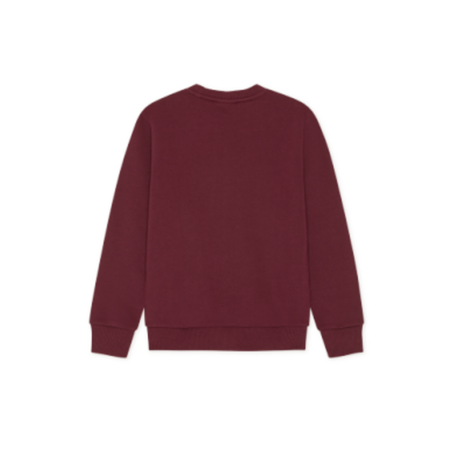 Logo Sweatshirt  654 CHOCOLATE TRUFFLE RED