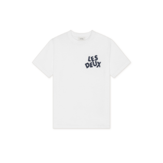 Les Deux Logo T-Shirt  201 WHITE