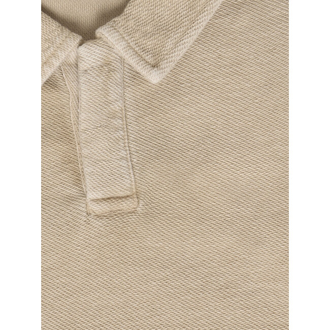 T-shirt Longsleeve Collar  Brown 2120 Ginger Root
