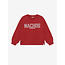 Oversized Sweater Artwork  Red 4653 Rythmic Red