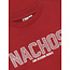 Oversized Sweater Artwork  Red 4653 Rythmic Red