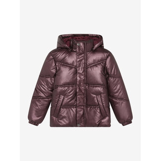 DAILY7 Metallic Jacket  Burgundy 6599 Huckleberry