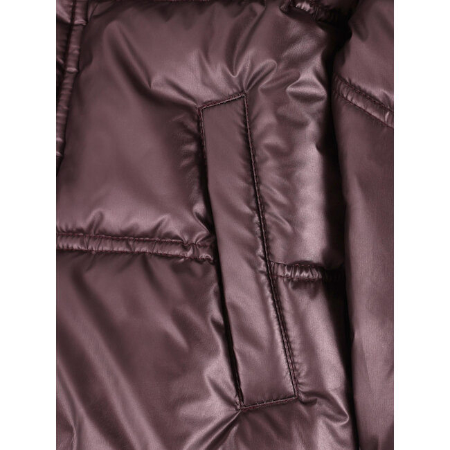 Metallic Jacket  Burgundy 6599 Huckleberry