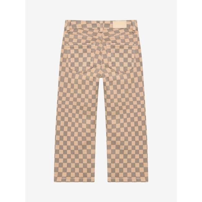 Wide Fit Check  Brown 2120 Ginger Root