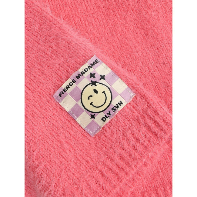 Knitted Vest  Pink 5521 Desert Rose