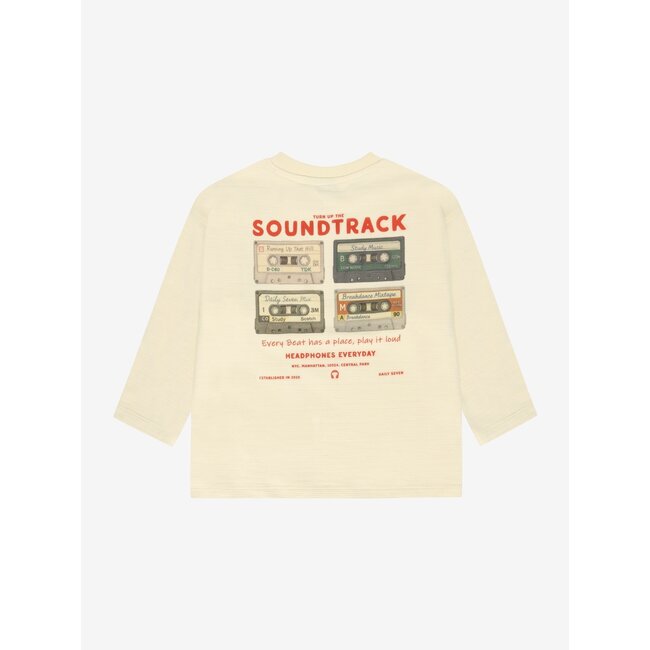 T-shirt Longsleeve Backprint  Sand 2020 Sandshell