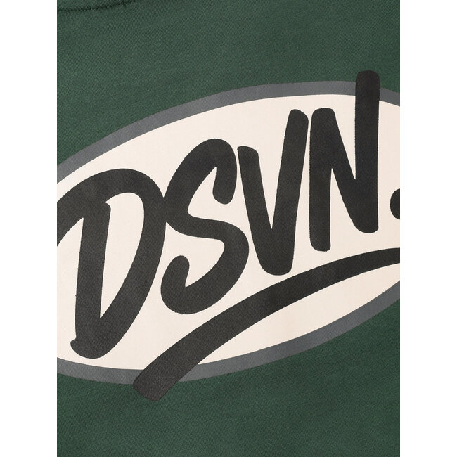 Oversized T-shirt Backprint   Green 9914 Jungle Green