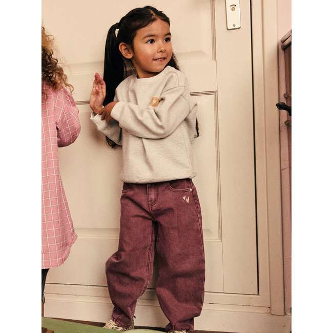Barrel Fit Washed  Purple 6639 Valerian
