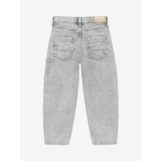 Denim Barrel Fit  Grey 1170 Light Grey Denim