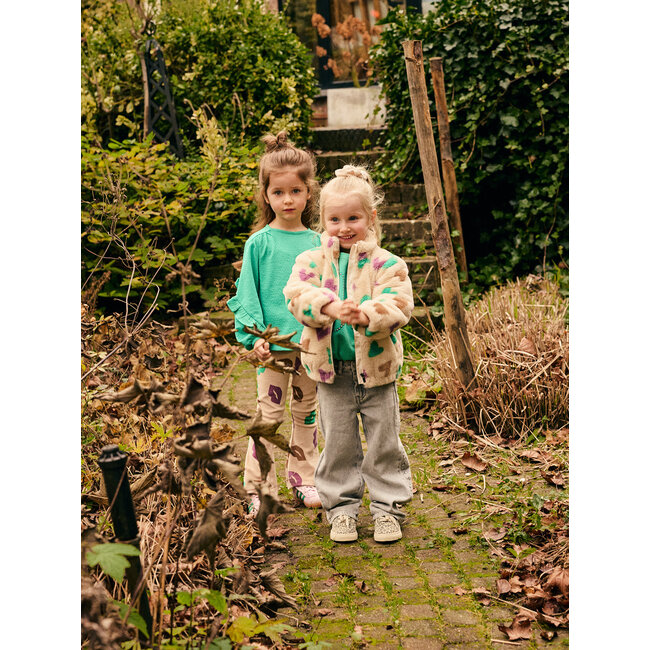 Teddy Jacket Hearts  Sand 2020 Sandshell