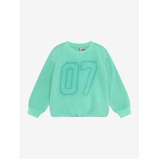 DAILY7 Sweater Cropped  Green 9621 Sea Green