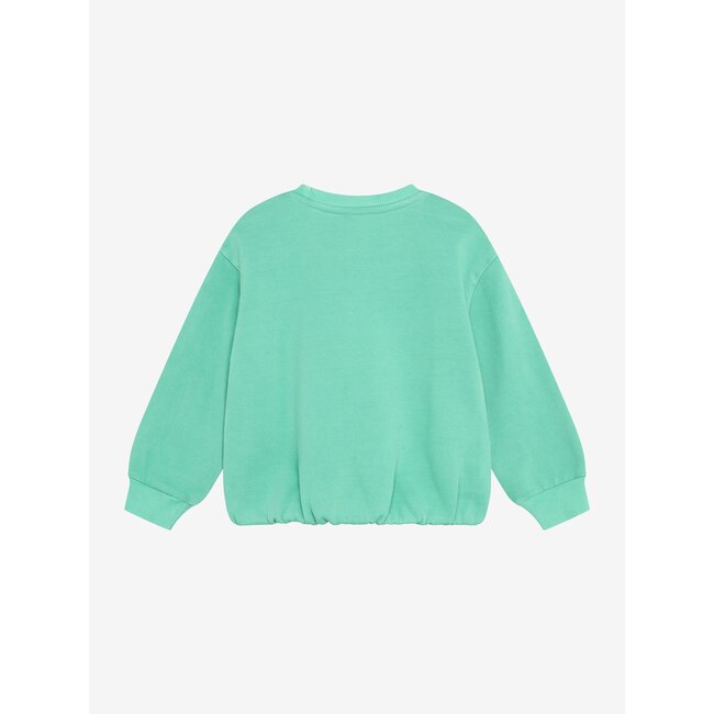 Sweater Cropped  Green 9621 Sea Green