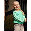 Sweater Cropped  Green 9621 Sea Green
