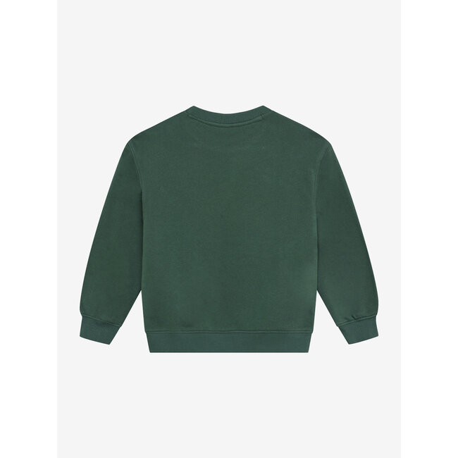 Oversized Sweater Basic  Green 9914 Jungle Green