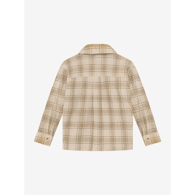 Fancy Check Shirt  Brown 2120 Ginger Root