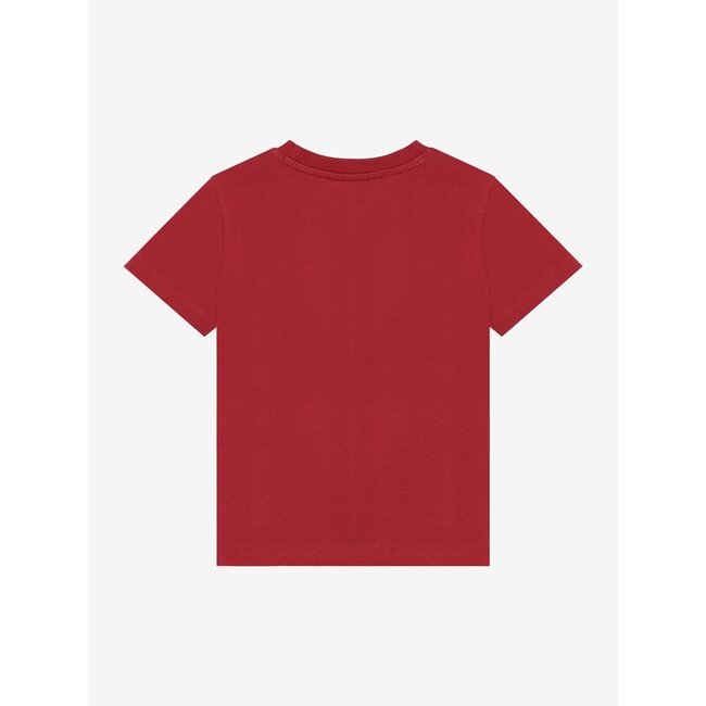 T-shirt Basic  Red 4653 Rythmic Red