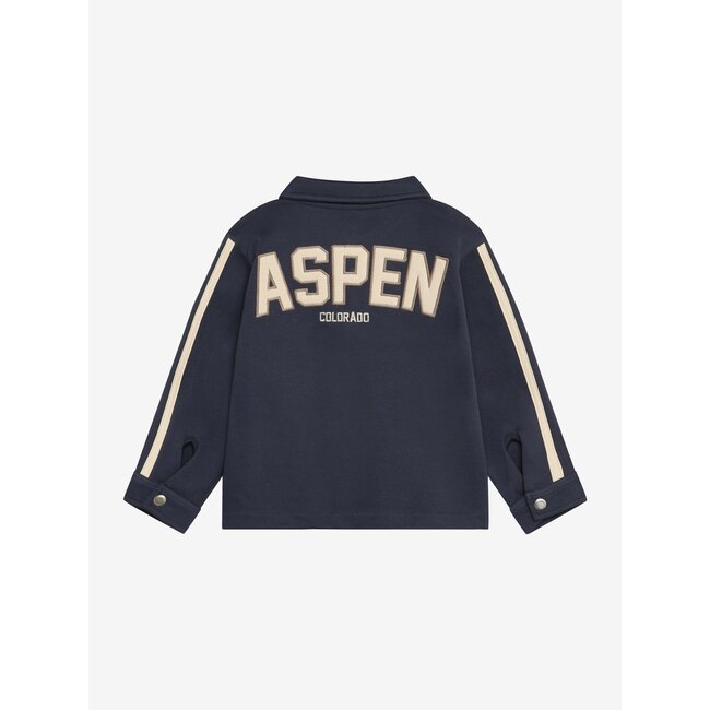 Shirt Jacket Backprint  Grey 3930 Odyssey Gray