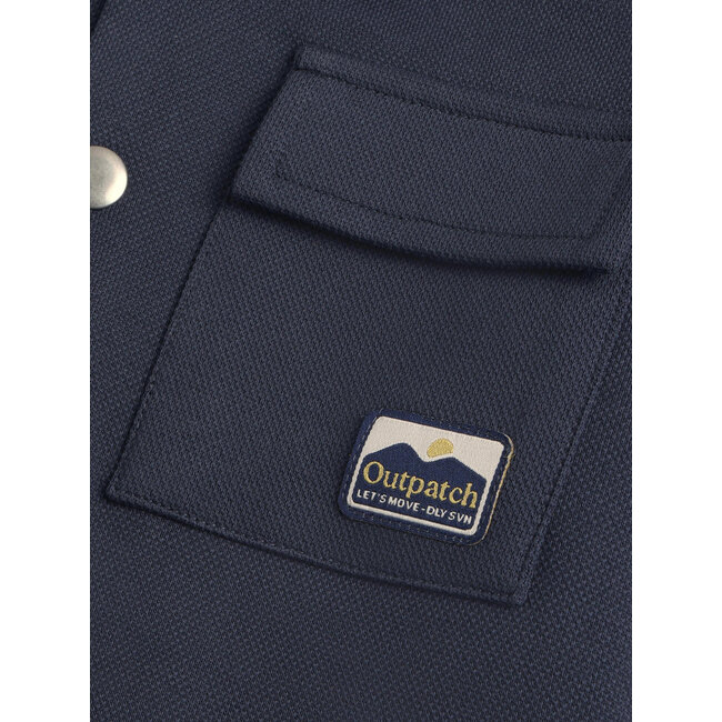 Shirt Jacket Backprint  Grey 3930 Odyssey Gray