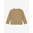 T-shirt Longsleeve Badge  Brown 2745 Plaza Taupe