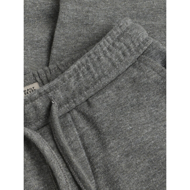 Sweat Pants Glitter  Grey 1261 Mid Grey Melange