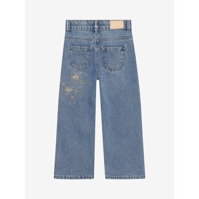Denim Wide Fit Embroidery  Blue 7770 Blue Denim