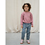 Denim Mom Fit Embroidery  Blue 7154 Used Medium Denim