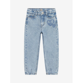 DAILY7 Denim Mom Fit Heart  Blue 7151 Medium Denim