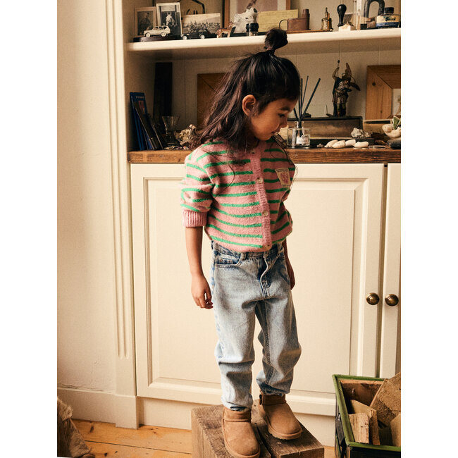 Denim Mom Fit Heart  Blue 7151 Medium Denim