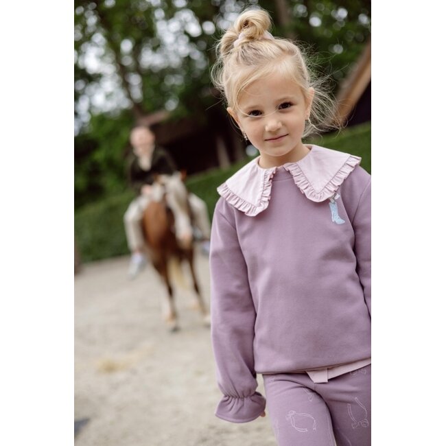 Sweater 4017 Pink purple