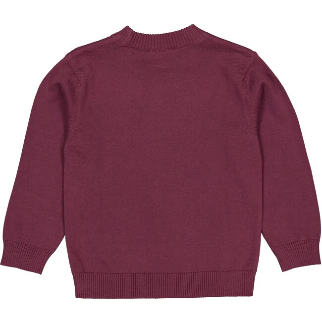 Sweater 3011 Dark Red