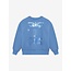 Sweater Foilprint Blue/7556/Campanula