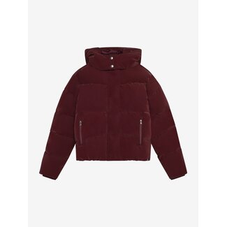 Indian Blue Jeans Jacket Hood  Red/4718/Fig
