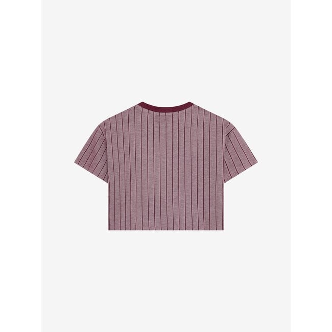 T-shirt Wide Cropped Red/4718/Fig
