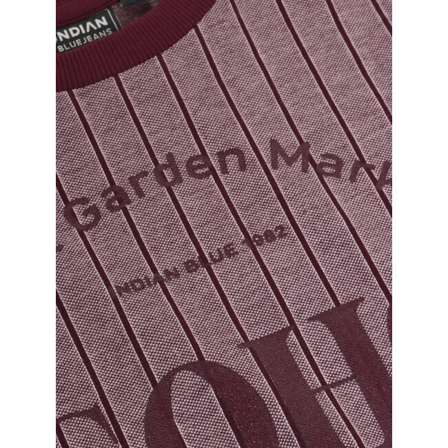 T-shirt Wide Cropped Red/4718/Fig