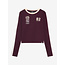 Longsleeve Cropped  Red/4718/Fig