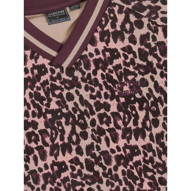 Sweater Leopard Red/4718/Fig