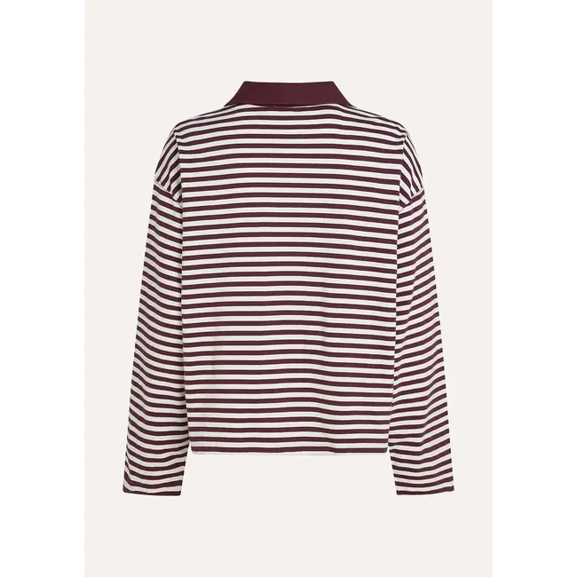 GIRLS KRISTA SHIRT 1408 Baroque red