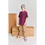 kanje t-shirt skater /000680 - bordeaux