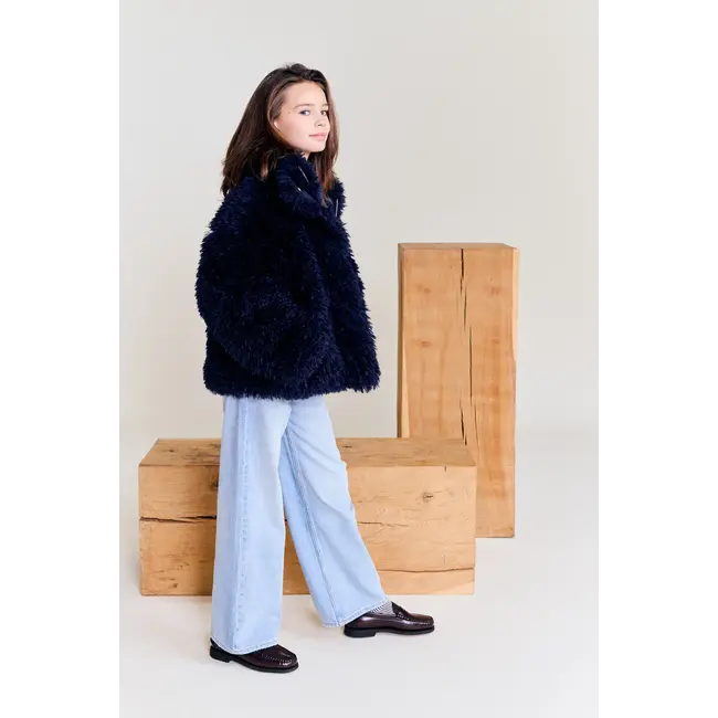 batu teddy jacket /000799 - classic navy