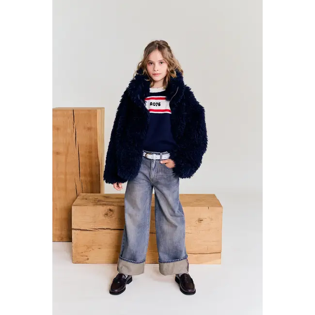 batu teddy jacket /000799 - classic navy