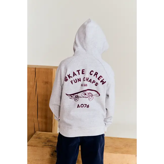 lenny hoodie crew /000908 - grey melange