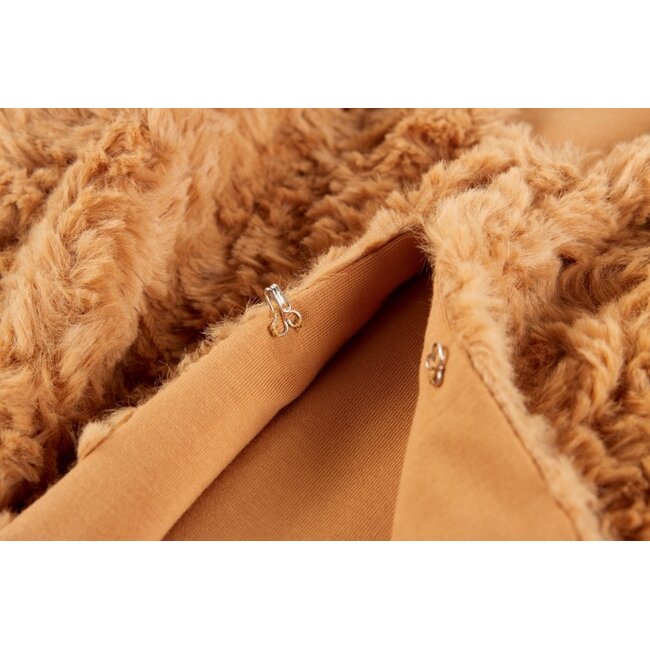 YARA Pull no sleeves LIGHT COGNAC