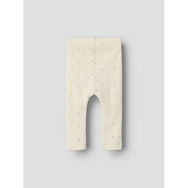 NBFGAGO KYE Slim Legging Turtledove/Dot