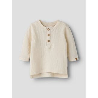 Lil'Atelier NBMNORT LS Loose Top Turtledove