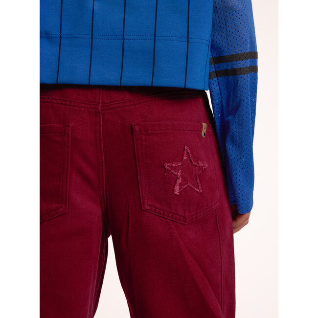 10sixteen colour jeans 279 Ruby red