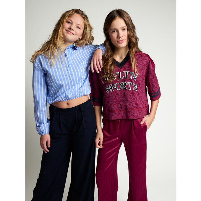 10sixteen lace Tee 279 Ruby red