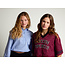 10sixteen lace Tee 279 Ruby red