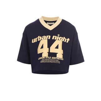 Looxs 10Sixteen 10sixteen oversized Tee 181 OXFORD BLUE