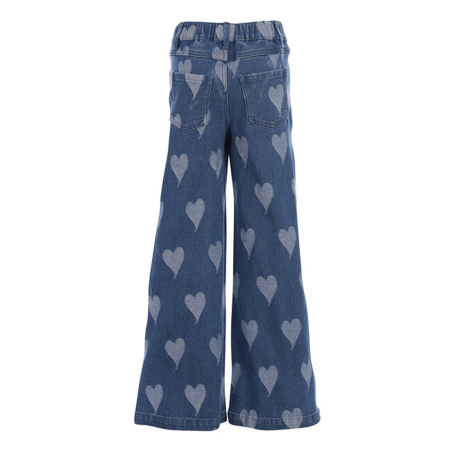 Little denim heart jeans 176 marine heart denim