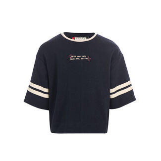 Looxs Little Little interlock T-shirt 157 night blue